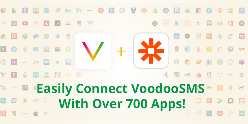 Easily Connect VoodooSMS With Over 700 Apps!