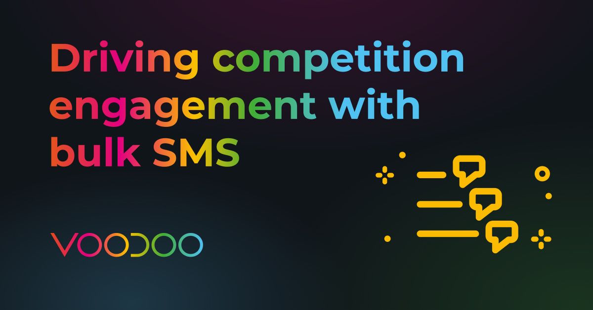 Driving competition engagement with bulk SMS