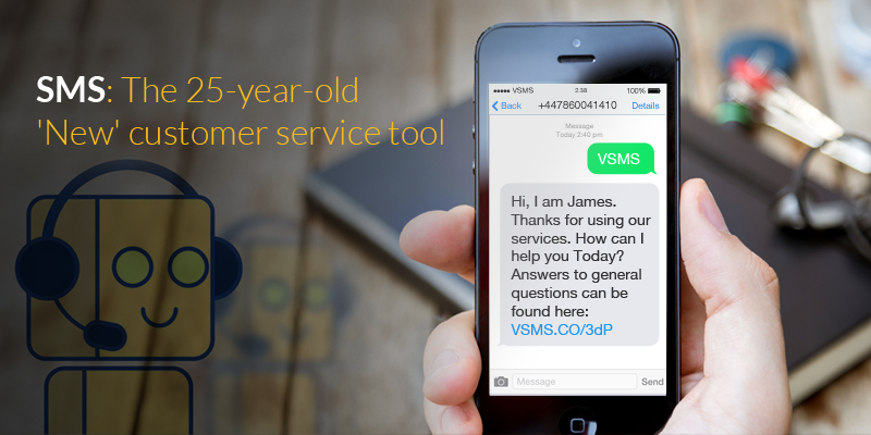 SMS: The 25-year-old 'New' customer service tool