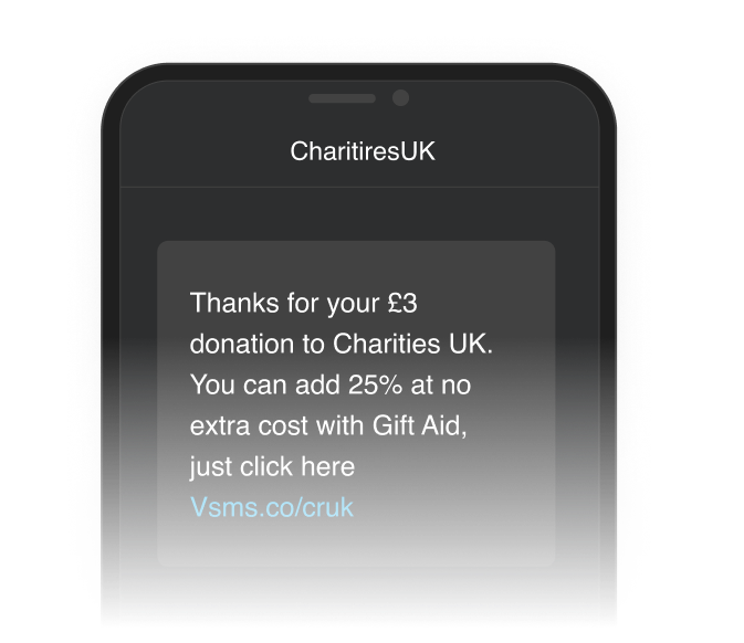  OUR POWERFUL, SIMPLE SMS PORTAL CAN HELP YOUR CHARITY WITH